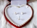 Seawater Pearl White Pearl Round Shape Wedding & Engagement Rings