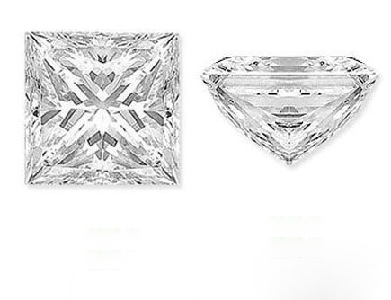 Heart Shape White Gemstone Loose Diamonds