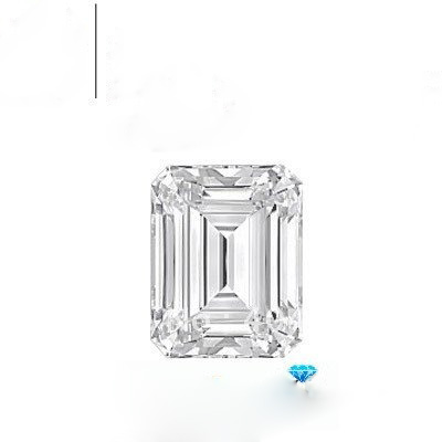 Good White Bezel Setting Metals Square Shape Loose Diamond