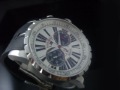 Silver Dial Waterproof Rubber Straps Sport Watches