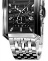 Men's Black Face Chronograph Square Shape Luxury Watches