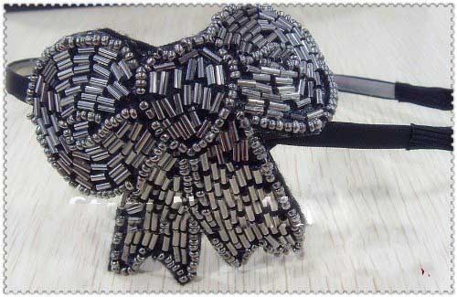 Sweet Delicate Bead Tin Alloy Headbands Hair Jewelry