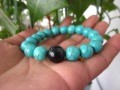 Natural Acura Green Obsidian Turquoise 10mm 8mm Female Stone Beads