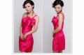 A-Line Above Knee One Shoulder Chiffon 100% Silk Skirts