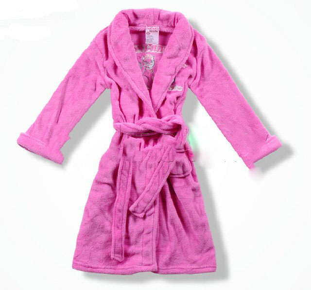 Red Long Sleeve Pure Cotton Children Sleepwear