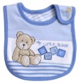 Different Colors Cute Carton Baby Polyester / Cotton Bibs