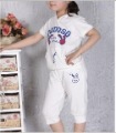 Children's 100% Cotton Short-sleeved Sweet Lovely Clothing Sets