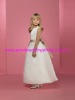 Ivory Ankle-Length With Ribbons Children's Shorts