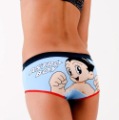 Anti-Bacterial Astro Boy Images On Blue Women's Underwear