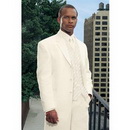 100% Polyester White Long Sleeve Groom Tuxedos