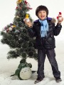 Duck Feather Black With Zipper Children's Jackets