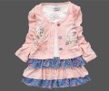 Baby Sweet Silk Flower Anti-Bacterial T-shirt