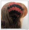 Natural Feather Christmas Gift Oval Shape Hair Accessories