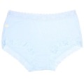 Light Blue Lace & Polyester Triangle Sex Underwear