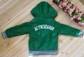 Wool / Cashmere Green Long Sleeve Baby Jackets & Coats