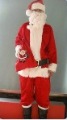 High-end Plush Santa Claus Christmas Costume Santa Claus Suits