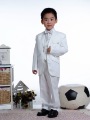White Long Sleeve V-neck Baby Shirts & Tops
