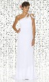 White Satin Beading Floor-length Wedding Dress
