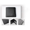 Men's Black Mini Genuine Leather Wallets