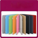 Leather Suqare Shape With Vertical Stripes Laptop Bags