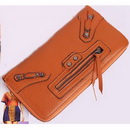 Lastest Women Zipper Real Italian Leather Casual Wallet