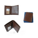 Brown Square Shape With Many Pockets Card Holder