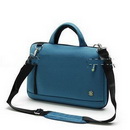 Blue Nylon With Zippers Laptop Bags