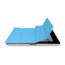 Blue Leather Rectangular Shape Laptop Sleeves