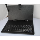 Black Leather Rectangular Shape Laptop Sleeves