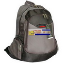 Shoulders Gray Nylon Laptop Bags
