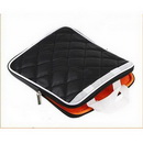 Black With Zipper Lattice Laptop Sleeves