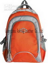 Orange Polyester High Students Schoolbag / Casual Bag / Backpack