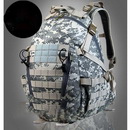 Army Green With Lattice Nylon Laptop Backpacks