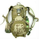 Army Green With Zipper Nylon Laptop Backpacks