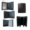 Square Shape Leather With Many Pockets Card Holder