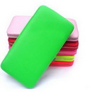 Rectangular Shape Leather With A Button Wallets