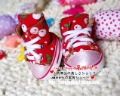 Shoelaces Rubber Bottom Pet Dog Canvas Shoes