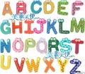 Non-toxic The English Letters Fridge Magnet