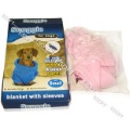 Blue Eco-Friendly Snuggie Fleece Blanket For Dog Clothes