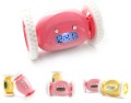 Pink Plastic Candy Shape Digital Clocks
