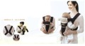 Brown & Ivory Cotton & Polyester With Buttons Breathable Strap