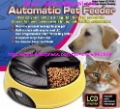 Automatic Control Panel 4 Meal LCD Pet Feeder