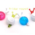 Lovely Cartoon Rubber Snail Fridge Magnet