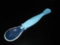 Blue Silicone With Bump Spoon