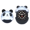 Panda Folding White & Black Table Clocks