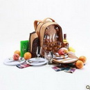 Shoulders Brown Nylon & Polyester Diaper Bags