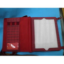 Red Leather With Stripes Promotional Bags