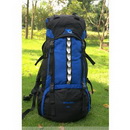 Black & Blue With Many Buttons Mesh Picnic Bags