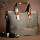 Coffee Cow Leather With Zippers Promotional Bags