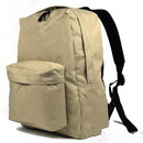 With Zippers Apricot Square Shape School Bags